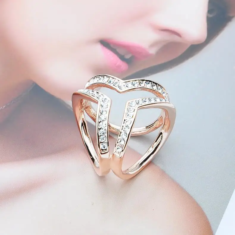 Chic Rhinestone Scarf Buckle - Image 3