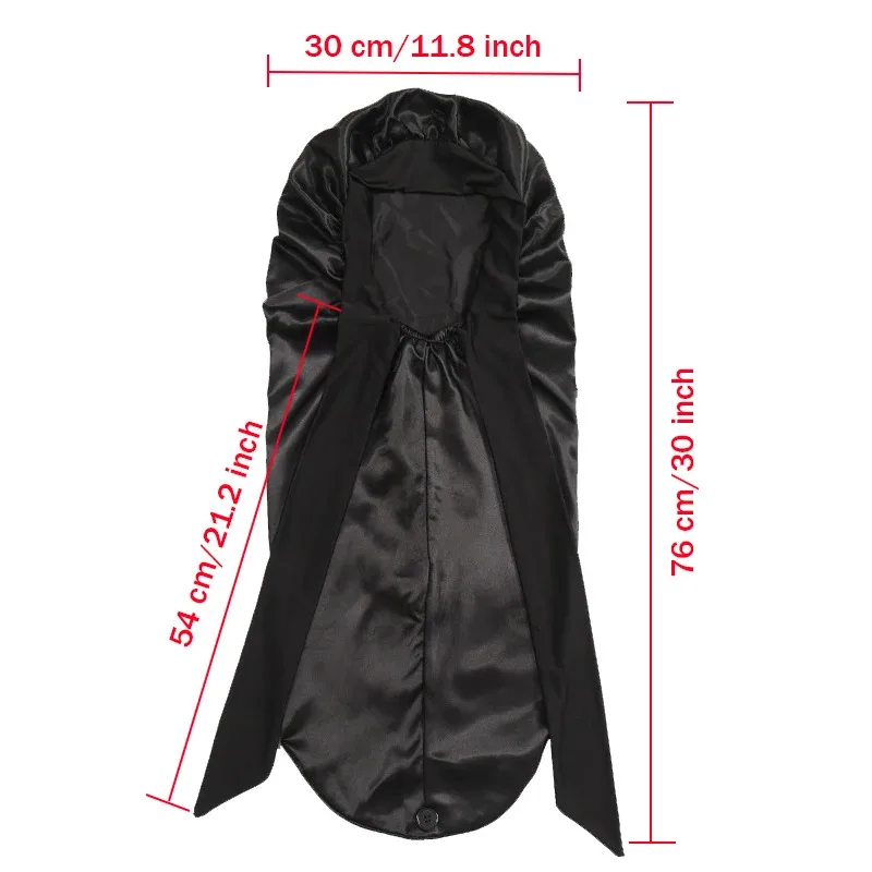 Extra Large Satin Silk Hair Bonnet for Sleeping & Box Braids - Image 3