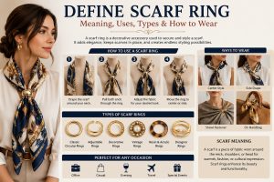What Is a Scarf Ring? Definition, Meaning, and How to Use It in Fashion Styling