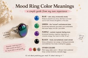 Mood Ring Color Meanings Explained (My Real Experience)