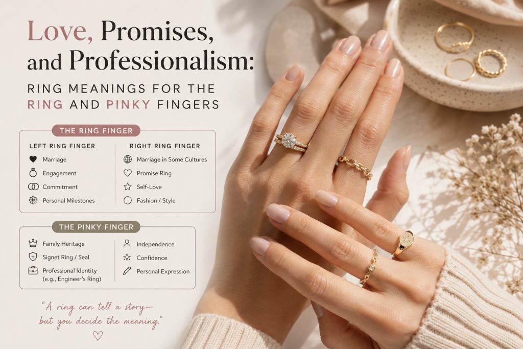 Ring Meanings for the Ring and Pinky Fingers