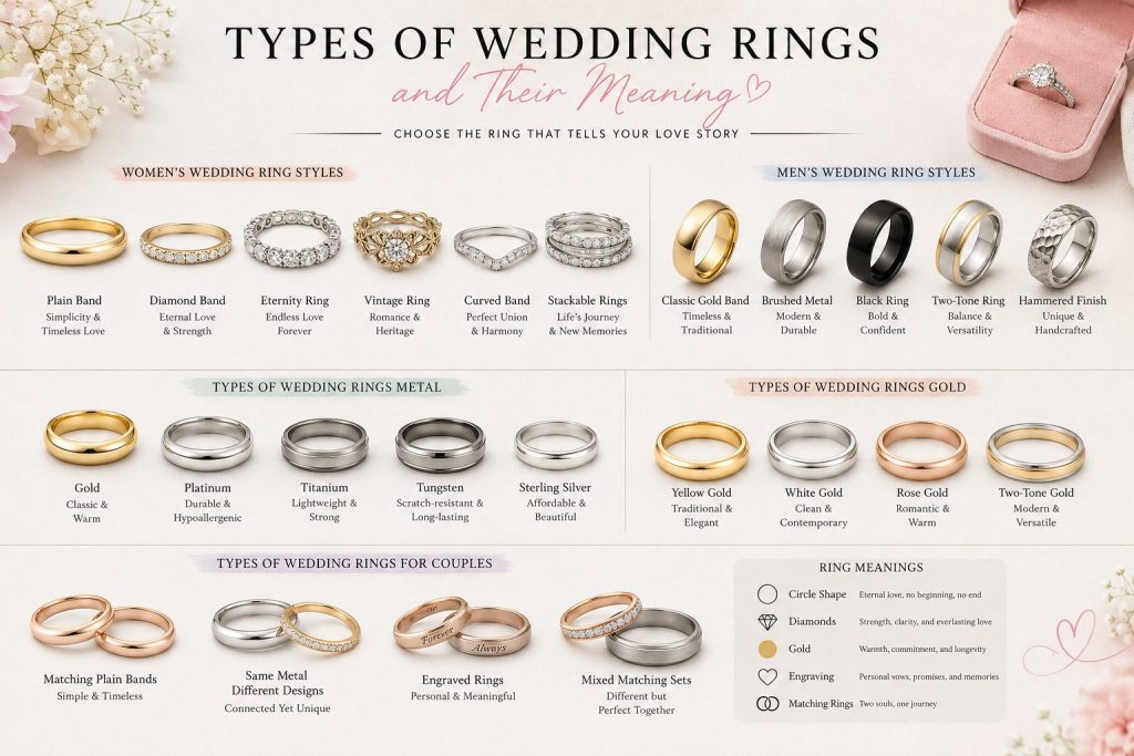 Types Of Wedding Rings