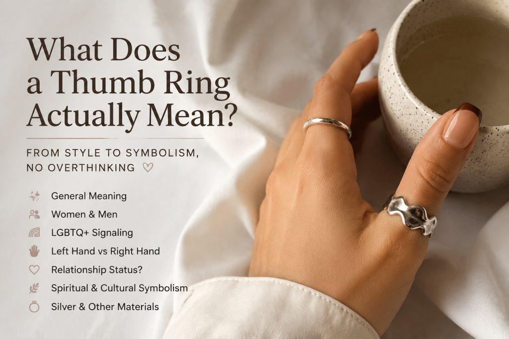 what does a thumb ring mean​