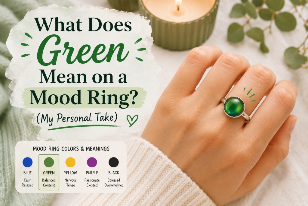 What Does Green Mean on a Mood Ring